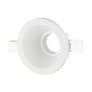 GU10 Fitting Round Gypsum Deep ф120 White 