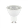 LED Крушка GU10 6W 4000К CRI 95+ Пластик с лупа SKU 7498 V-TAC