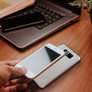 10K Mah Power Bank With Display And Wireless Charging White