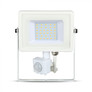 30W LED Sensor Floodlight SAMSUNG CHIP Cut-OFF Function White Body 6400K