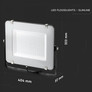 LED Прожектор 150W 3000К SAMSUNG ЧИП ЧерноТяло SKU 475 V-TAC