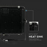 LED Прожектор 150W 3000К SAMSUNG ЧИП ЧерноТяло SKU 475 V-TAC