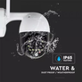 P09-18  WIFI Outdoor Camera With 8 Led Lights 3MP IP65 Dome