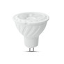 LED Spotlight SAMSUNG CHIP - GU10 6.5W MR16 Riple Plastic 38° 6400K