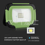 20W LED Floodlight Rechargeable SAMSUNG CHIP IP44 6400