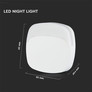 LED Night Light Square 65x65x53.4mm 4000K
