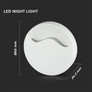 LED Night Light Round 60x54.5mm 4000K