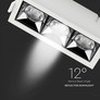LED Downlight - SAMSUNG CHIP 12W SMD Reflector 12'D 5700K