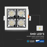 SKU 976 LED Луна SAMSUNG ЧИП - 16W Рефлектор UGR<19 12' 5700K с марка V-TAC