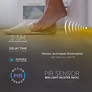 LED Bedlight With Sensor Single Bed 3000K