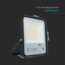 30W LED Sensor Day Light Floodlight SAMSUNG CHIP 100LM/W Black Body 3000K