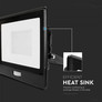 LED Прожектор с PIR сензор 50W 4000К SAMSUNG ЧИП Черно Тяло SKU 20266 V-TAC