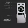 SKU 7918 2*Е27 LED Тяло/Вентилатор Таван Дистанционно 4 Перки 60W DC Мотор с марка V-TAC