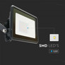 LED Прожектор 20W 4000К SAMSUNG ЧИП Черно Тяло SKU 20308 V-TAC