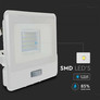 20W LED PIR Sensor Floodlight SAMSUNG CHIP White Body 4000K 1M Cable