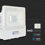 LED Прожектор с PIR сензор 10W 4000К SAMSUNG ЧИП Бяло Тяло SKU 20269 V-TAC