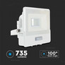 10W LED PIR Sensor Floodlight SAMSUNG CHIP White Body 4000K