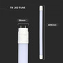 LED Tube SAMSUNG CHIP  - 60cm 7.5W G13 Nano Plastic Rotatable А++ 6500K