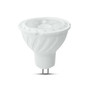 LED Spotlight SAMSUNG CHIP - GU5.3 6W MR16 Riple Plastic 38° 3000K