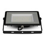 100W LED Floodlight SMD SAMSUNG CHIP G2 SLIM  Black Body 4000K