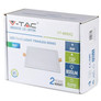SKU 4945 8W LED Frameless Панел Квадрат 6000K с марка V-TAC