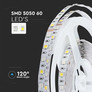 SKU 212552 LED Лента 5050 - 60/1 12V IP20 RGB + 4000K A++ с марка V-TAC