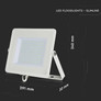 SKU 21415 100W LED Floodlight SMD SAMSUNG CHIP G2 White Body 3000K  V-TAC