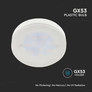 LED Bulb - SAMSUNG CHIP 6.4W GX53 Plastic 6400K