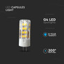 LED Крушка G4 3.2W 4000K SAMSUNG ЧИП SKU 21132 V-TAC
