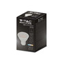 LED Spotlight - 4.5W GU10 SMD White Plastic Milky Cover 6400K 