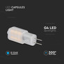 LED Крушка G4 1,1W 3000K SAMSUNG CHIP SKU 21240 V-TAC