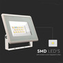 LED Прожектор 10W 3000K Бяло Тяло SKU 6730 V-TAC