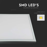 LED Панел 29W 600 x 600 mm 6400K Вкл. Драйвер A++ SKU 2162426 V-TAC