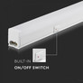 4W LED Batten Fitting Square SAMSUNG CHIP T5 30cm 6400K