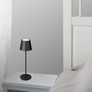 2W Led Table Lamp (4400mA Battery) IP54 Black Body 3000K
