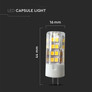 LED Осветление За Стъпала 2W 4000K Кръг Бяло Тяло SKU 211314 V-TAC