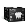 LED Крушка Е27 15W 4000К A60 блистер от 3 броя SKU 212820 V-TAC