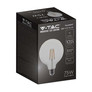 LED Bulb - 10W Filament  E27 G125 Clear Cover  4000K