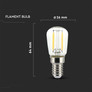 LED Крушка E14 2W 6400K Филамент ST26 SKU 214446 V-TAC