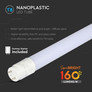 LED Tube T8 7W - 60 cm Nano Plastic 6400K 160LM/WATT
