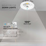 30W LED COB Downlight Reflector  A++ Round 4500K