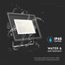 200W LED Floodlight SMD Black Body 6400K F-CLASS