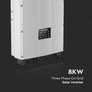 8KW On Grid Solar Inverter With LCD Display & DC Switch Three Phase 5YRS Warranty IP66