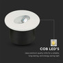 3W LED Step Light Round 3000K