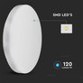 15W LED Celing Light SAMSUNG CHIP Frameless Round 3000K  IP44 120LM/W