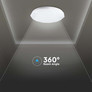 LED Плафон С Дистанционно 30W-60W-30W 3 в 1 Сменяем Спектър Диамант SKU 2114921 V-TAC