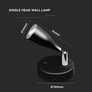4.5W Led Wall Lamp 4000K Black  With Switch