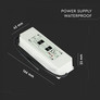 LED Power Supply Slim Plastic - 60W 12V IP67
