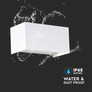 Аплик за стена 24W 4000К IP65 Бяло Тяло SKU 2976 V-TAC