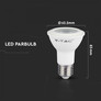 LED Bulb - SAMSUNG CHIP 5.8W E27 PAR20  Plastic 3000K